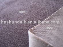 knitted print garment fabric/velour fabric