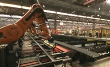 Intelligent Robot Linear Material Stacking Machine