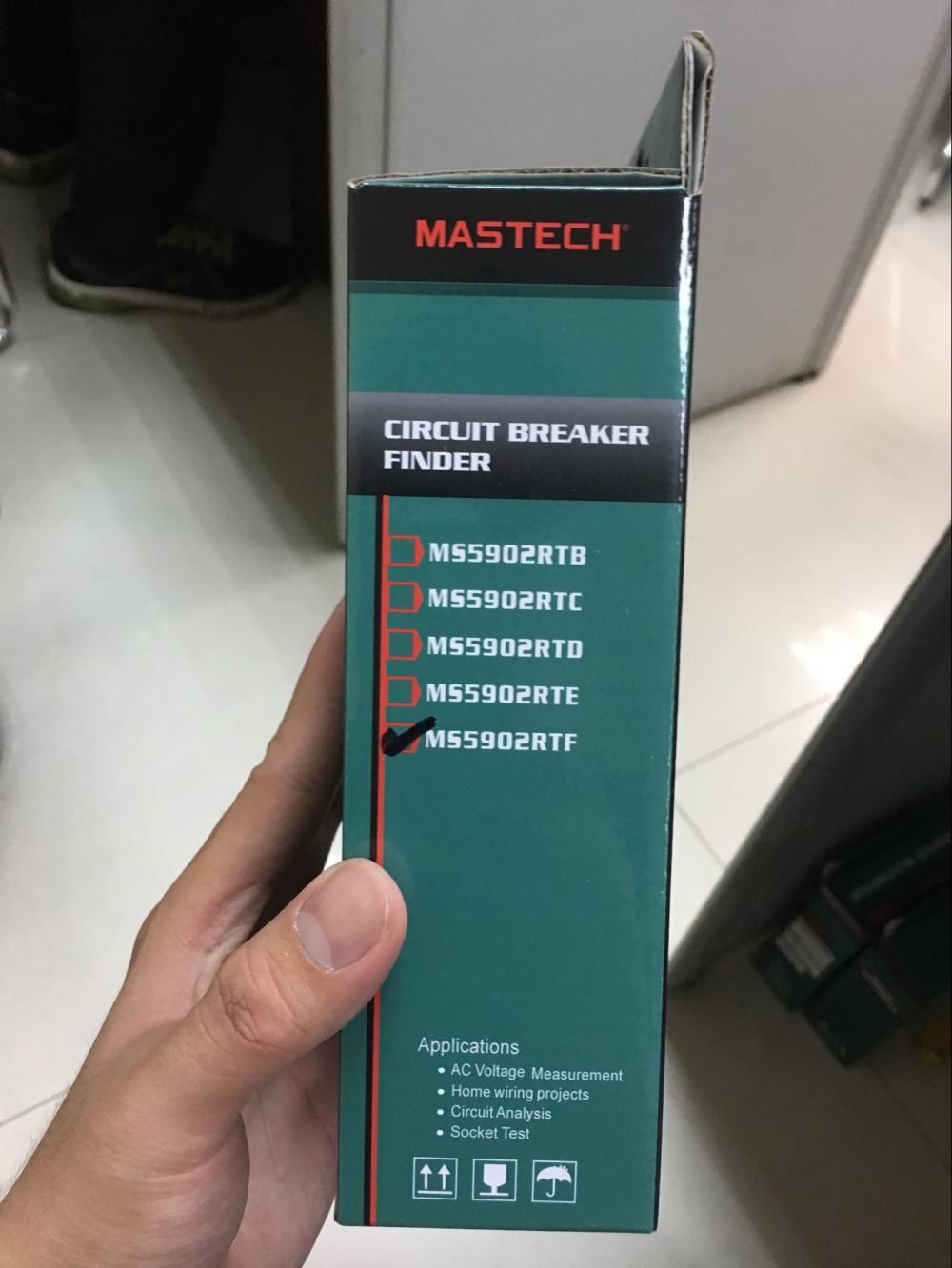 مدقق الطور المحمول مكتشف الأعطال الكهربائية Mastech MS5902