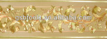 Discount Durable Fancy Golden Wallpaper Border