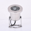 Luz de suelo de agua LED IP68 de acero inoxidable 3W