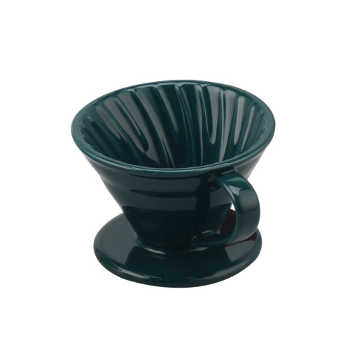 Dark Green Ceramic Coffee Dripper