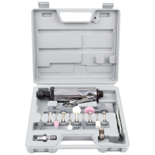 16pcs 1/4" (6mm) AIR DIE GRINDER KIT Pneumatic Die Grinder Kit, 22000 RPM