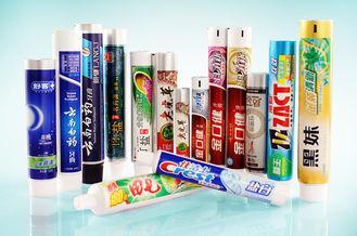 Colored Offset Printing Toothpaste Tube Packaging, Plastic