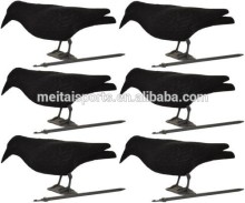 Full Body Flocked Crow Decoys