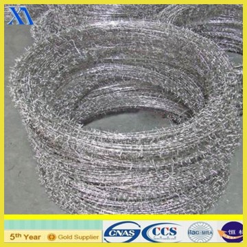 galvanized single strand barbed wire/single strand barbed wire/single strand copper wire