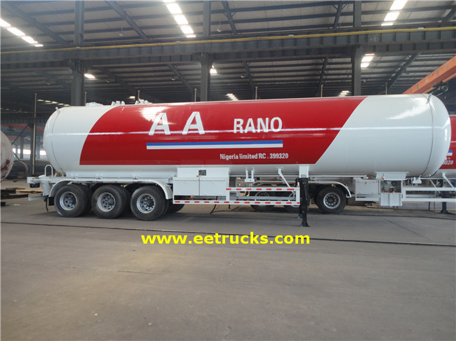 Tri-axle 30T Bulk LPG Trailers