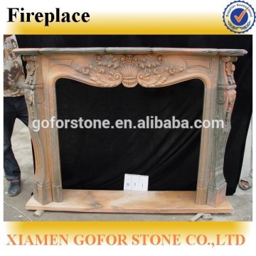 corner fireplace