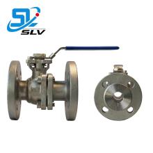Valvula de Bola con Bridas - 1.4408, PN16, PN40, PN63 Plataforma Alta Manual