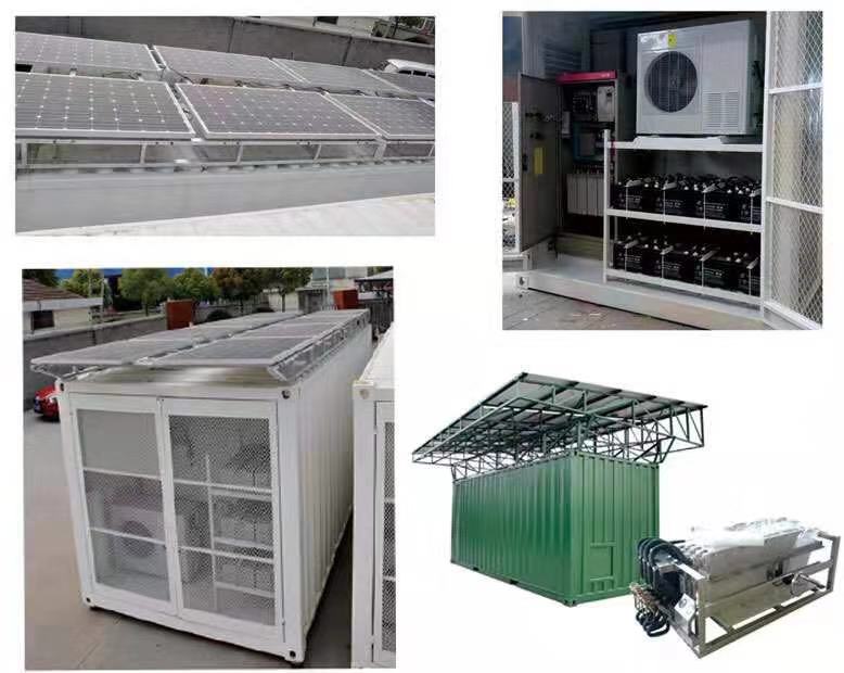 contenedor de energía solar de almacenamiento en frío solar powered container cold storage