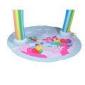 Гигантский надувный водный коврик для гиганта Rainbow Arch Sprinkler