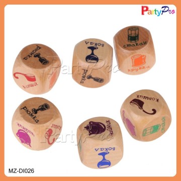 Hot New Products for 2015 Promotion Dice with Letters Dice Playing Casino Dice