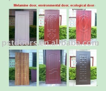 ecological melamine door, environmental melamine door, interior melamine door,