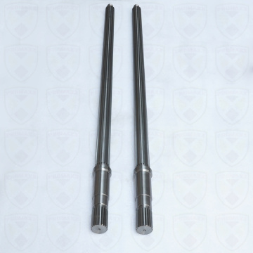 PVC extrusion shafts with high torque
