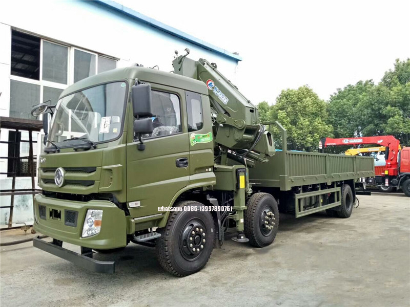 Military crane truck 2