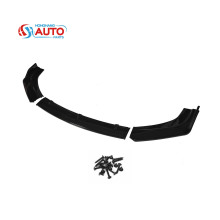 Gloss Black Carbon Color Universal Front Bumper Lip Splitter by Honghang Manufacture