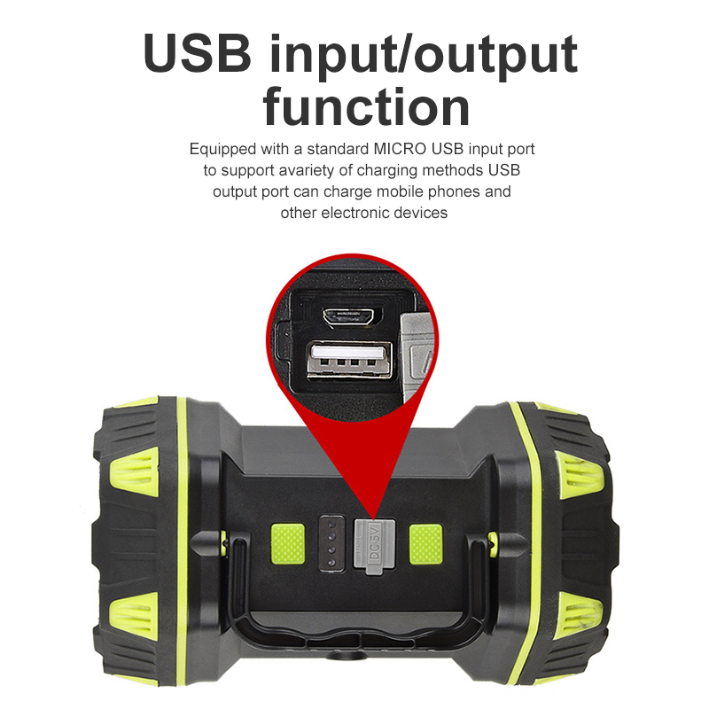 Rechargeable camping LED lamp 