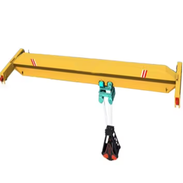 Single Girder Electric Overhead Traveling Grab Crane