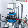 Máquina de perfuração de orifício de zíper de plástico automático