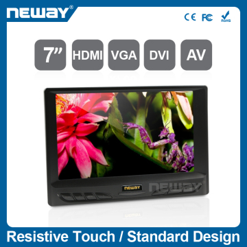 Best 7 inch touch screen monitor vga input touch lcd monitor