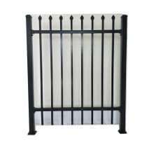 zinc fence iron steel balcony fence with powder coated