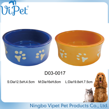 Environmental non-toxic new type pet food bowl ,ceramic dog food bowl