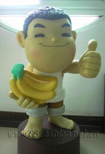 Large size plastic doll,big cartoon figures maker