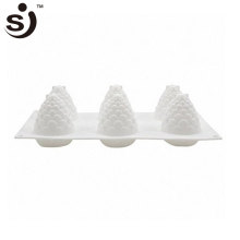 Amazon Hot Sale Christmas Pine Cone Pineapple Silicone Mold For Baking Mousse Cake Muffin, Chocolate, Ice Cube, Jell, Pudding