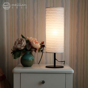 bedside table paper lamp