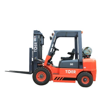 TDER 5000 lb 3 Ton LPG/Gasoline Powered Forklifts - Propane Forklifts