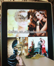 Rigid PET backlit for latex/solvent printing,Reverse Printing Backlit PET Film