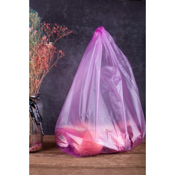 PE Gilet Poignez des sacs en plastique Shopping Sacs sur rouleau ou en bloc