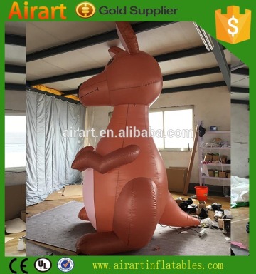 Commercial giant inflatable christmas kangaroo