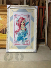 Photo Frame of Cross-Stitch/Picture Frame-533white