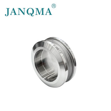 Solid Stainless steel Glass Round Sliding Handle