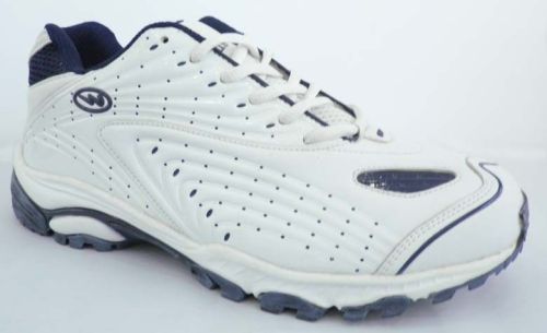 Custom Classic White Pu + Mesh Specialist Sports Shoes For Men / Women / Children