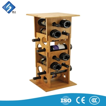 Diy Built in Standing Wooden Kitchen Trolley Wine Rack