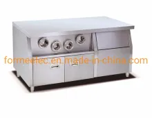 Restaurant Center Island Working Table