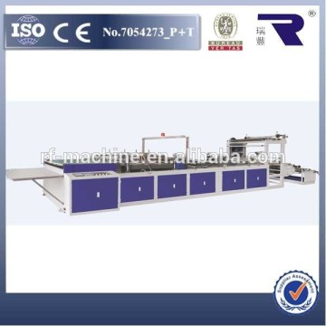 Automatic plastic flower packaging bag making machine