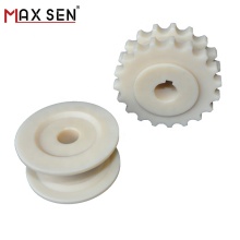 Modular Blet Chain Wheel: Double Teeth Sprockets for Plastic Machined Conveyor