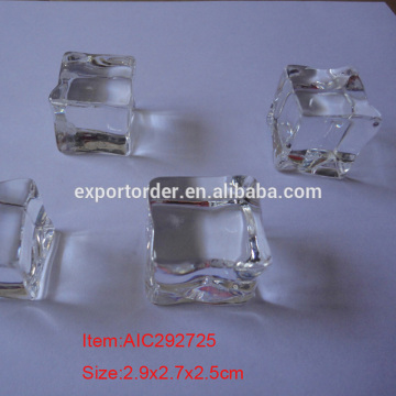 Clear Acrylic ice cubes