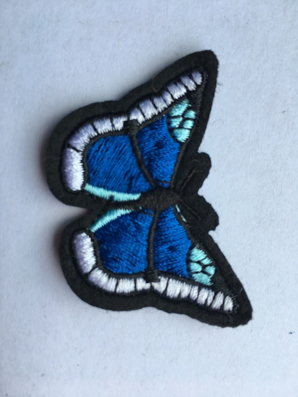 Colorful Butterfly Embroidery