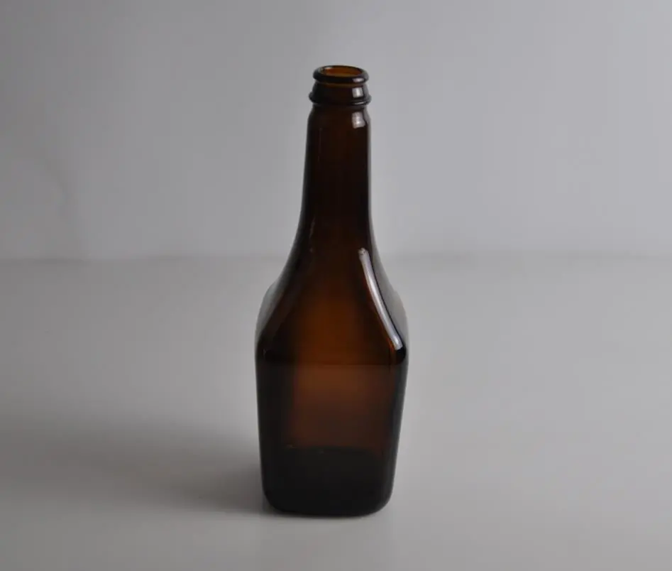500ml Amber Blue Glass Beer Bottle Beverage Bottle Wholesale
