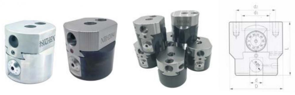 Cemented Carbide Anti Seismic Mill Holders6 1 2 8
