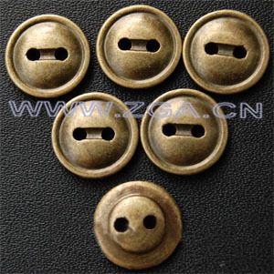 Zinc Alloy button, sewing metal button, cloth button
