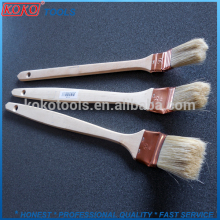 koko08 wooden handle acrylic bristles copper ferrule angle radiator paint brush