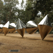 Customized metal craft stainless steel sculptures