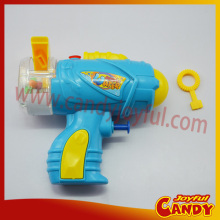 Fancy blue water gun small candy toy