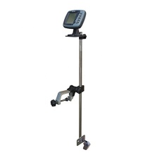 360 Adjustable Swivel Aluminum Transducer Bow Mount Fish Finder Bracket