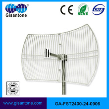 WIFI 24dBi Die Cast Grid Parabolic antenna for Long-distance Communication